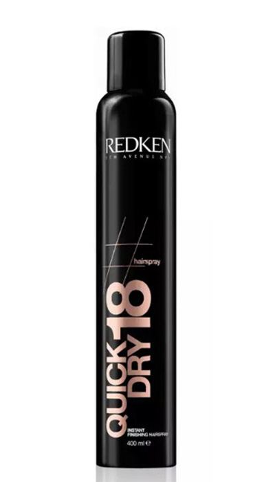 Redken (Редкен) Спрей мгновенной фиксации для завершения укладки волос Квик Драй 18 (Quick Dry 18), 400 мл.