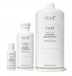 Keune (Кене) Шампунь «Шелковый уход» (Care Satin Oil Shampoo), 80/300/1000 мл.