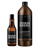 Redken (Редкен) Шампунь для интенсивного очищения Брюс Экстра Клин (Brews Extra Clean) 300/1000 мл.