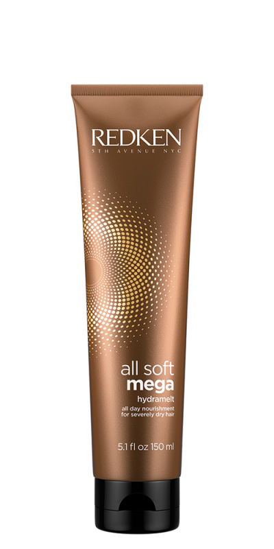 Redken (Редкен) Несмываемый уход для интенсивного питания и смягчения очень сухих и жестких волос Олл Софт Мега Гидрамелт (All Soft Mega Hydramelt), 150 мл.